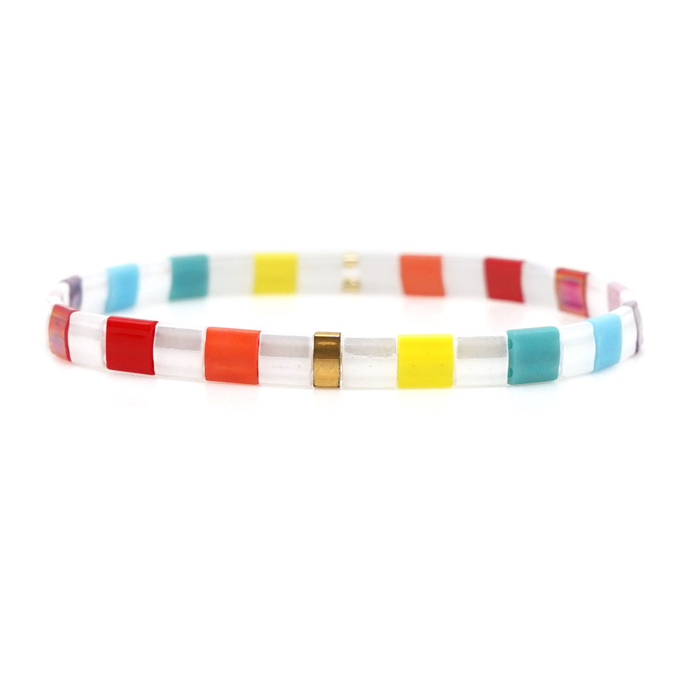 Bracciale Tila Bead Bracciale Colorato Braccialetti Moda Vintage Regalo - soufeelit