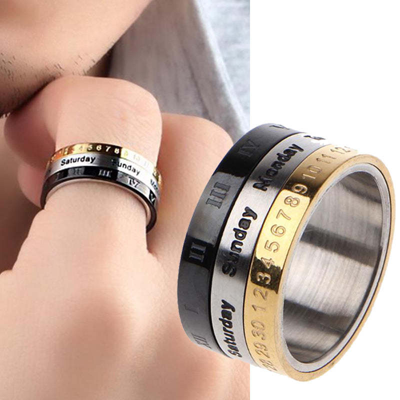 Anello Di Decompressione Per Sollievo Dall'ansia, Regalo Creativo Adatto Per Donne E Uomini - soufeelit