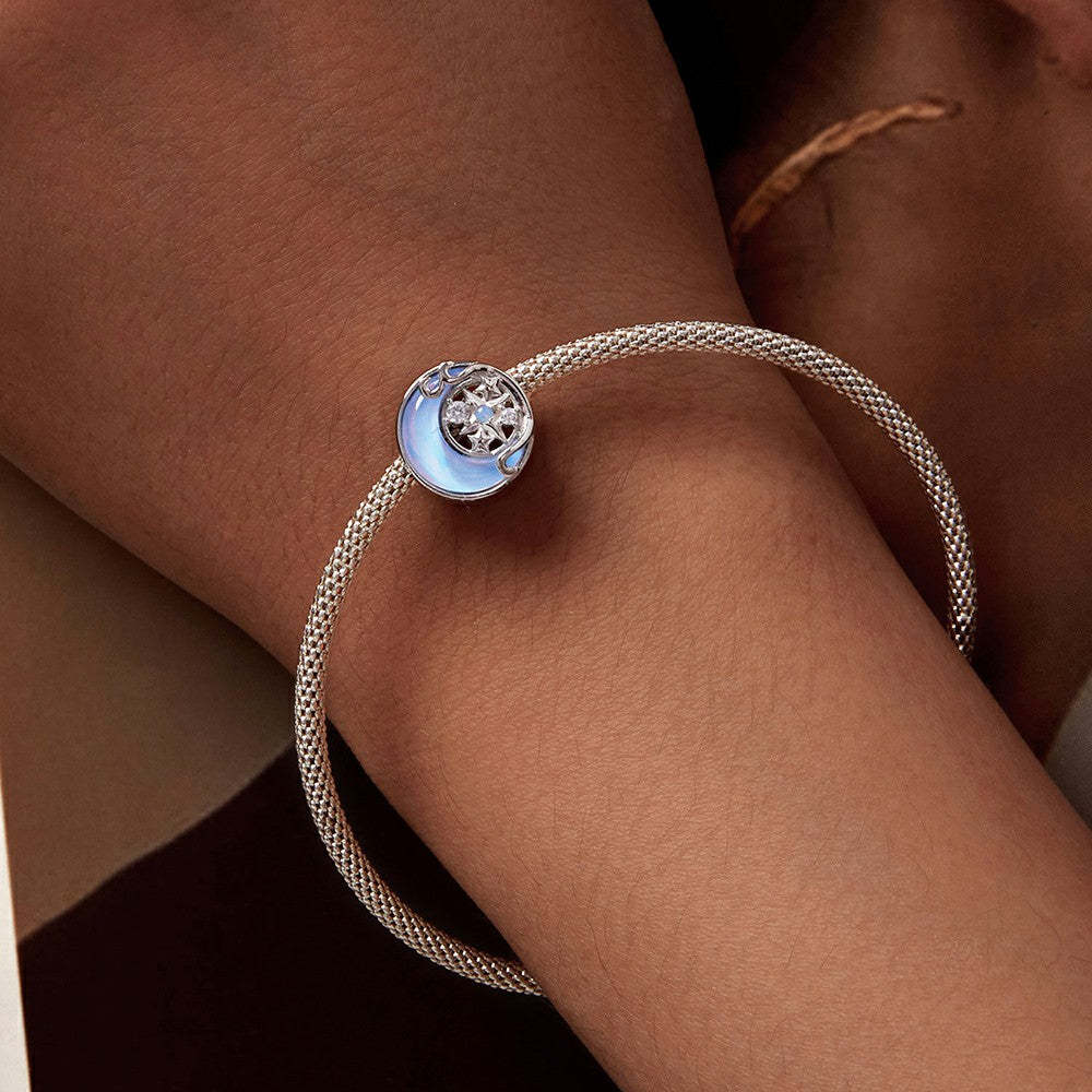 ciondolo aurora stelle luna argento 925 xs1958