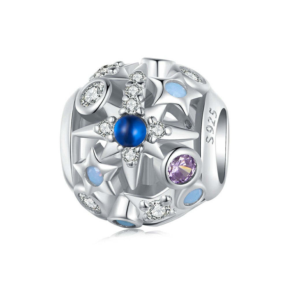ciondolo con stelle giorno e notte in argento sterling 925 xs1978