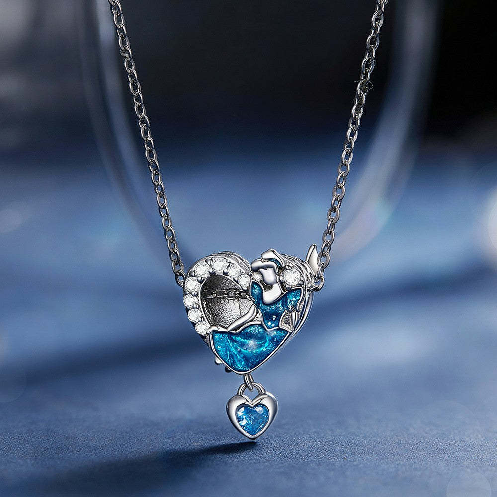 squisito ciondolo per ragazza del ballo di fine anno in argento sterling 925 xs1982