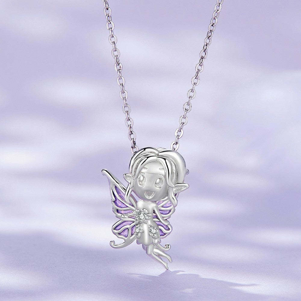 ciondolo da elfo farfalla in argento sterling 925 xs1987