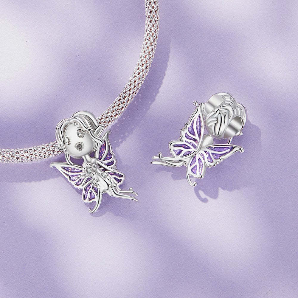 ciondolo da elfo farfalla in argento sterling 925 xs1987