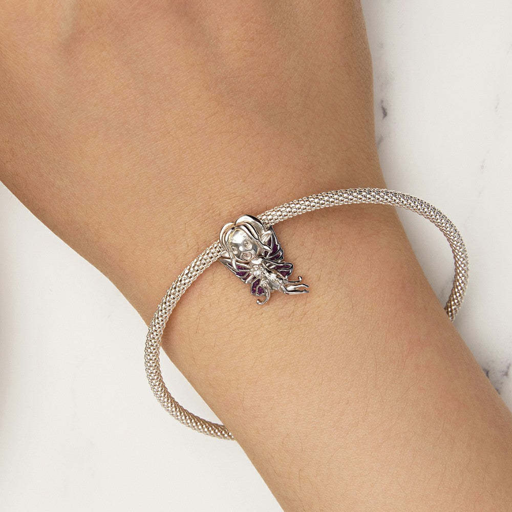 ciondolo da elfo farfalla in argento sterling 925 xs1987