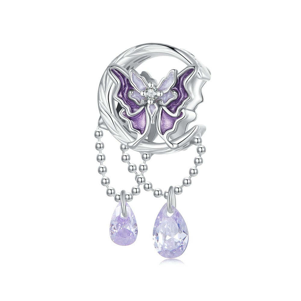 ciondolo farfalla lunare argento sterling 925 xs1988