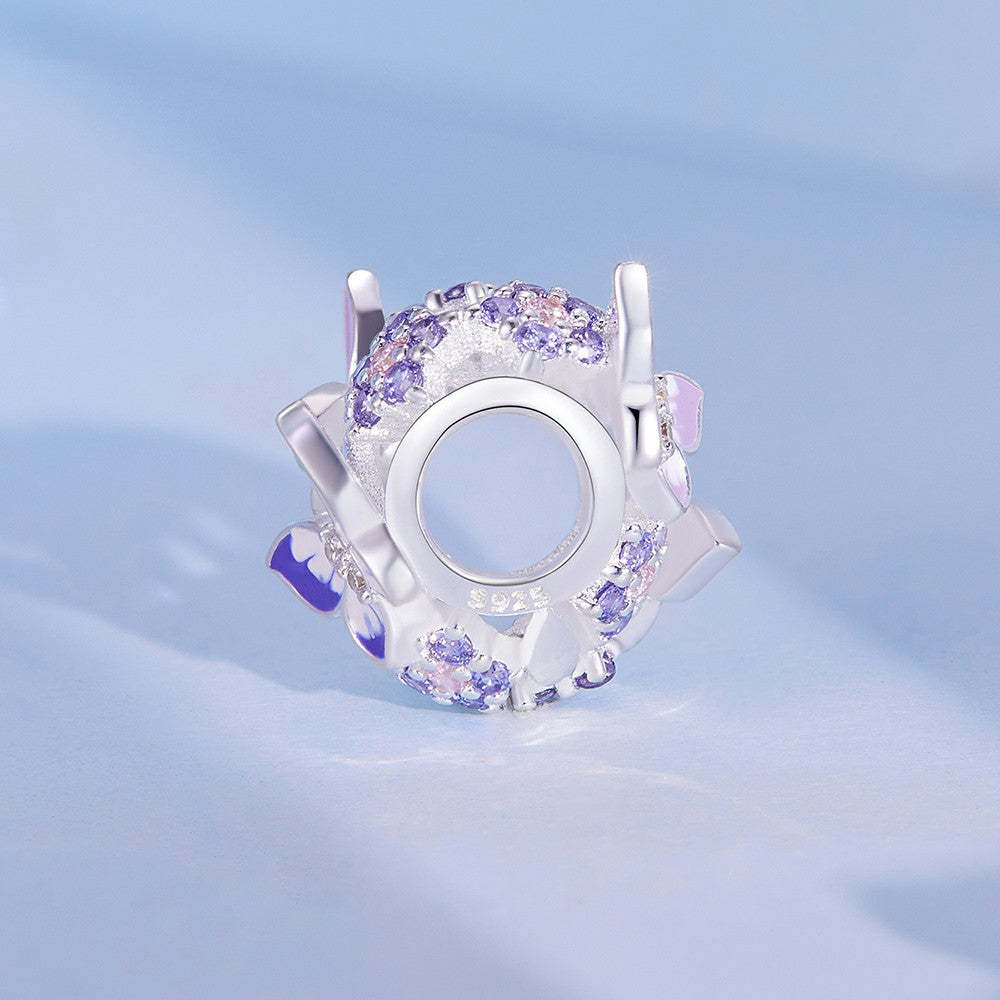 ciondolo farfalla a forma di cuore in argento sterling 925 xs2008