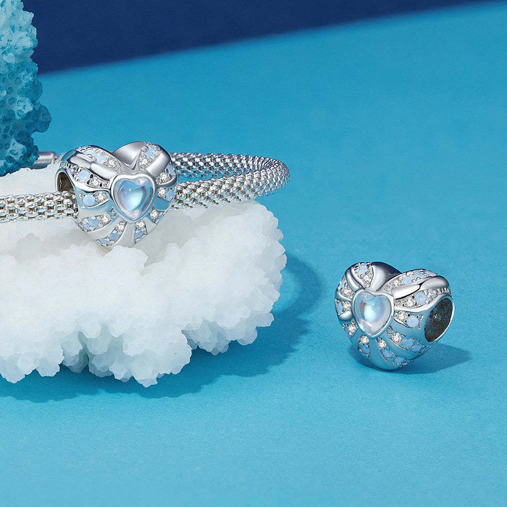 ciondolo cuore dell'illusione argento sterling 925 xs2020
