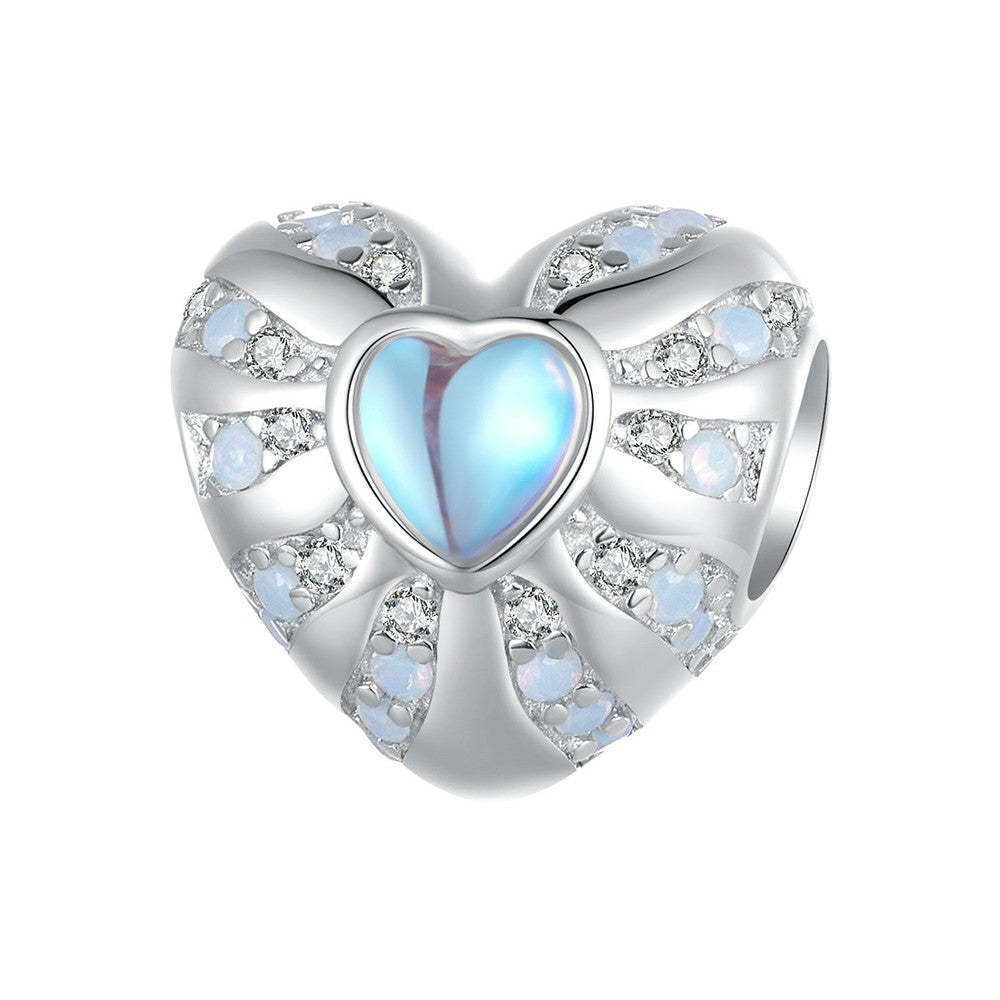 ciondolo cuore dell'illusione argento sterling 925 xs2020