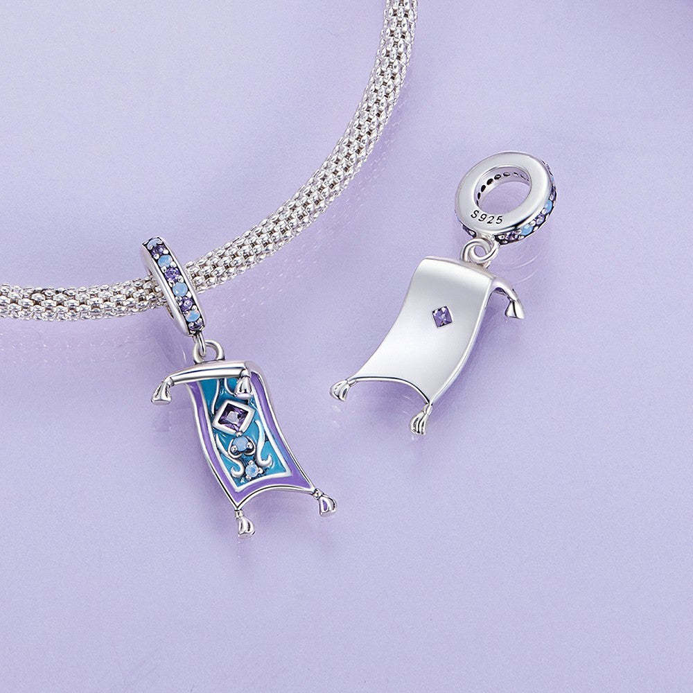 Ciondolo tappeto magico in argento sterling 925 xs2034
