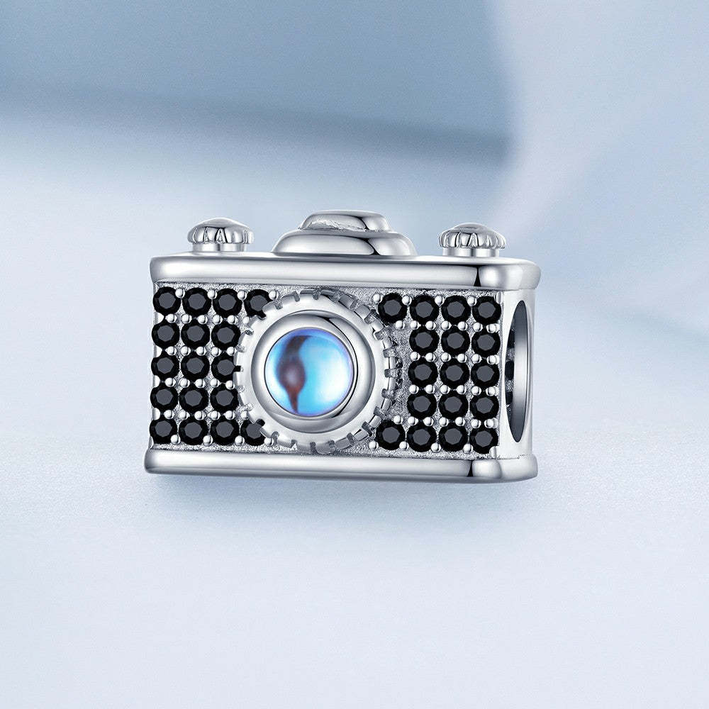 ciondolo per fotocamera con memoria, argento sterling 925 xs2064