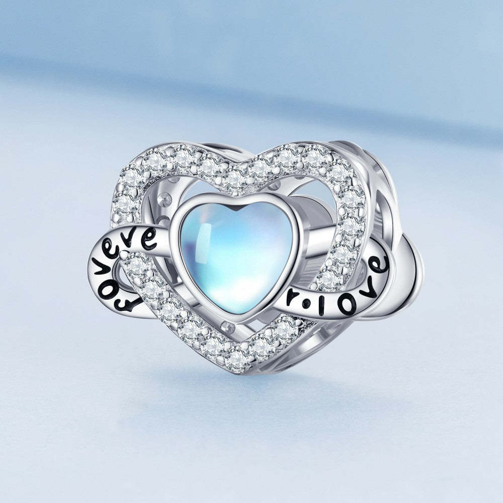 ciondolo cuore infinito amore per sempre argento sterling 925 xs2105