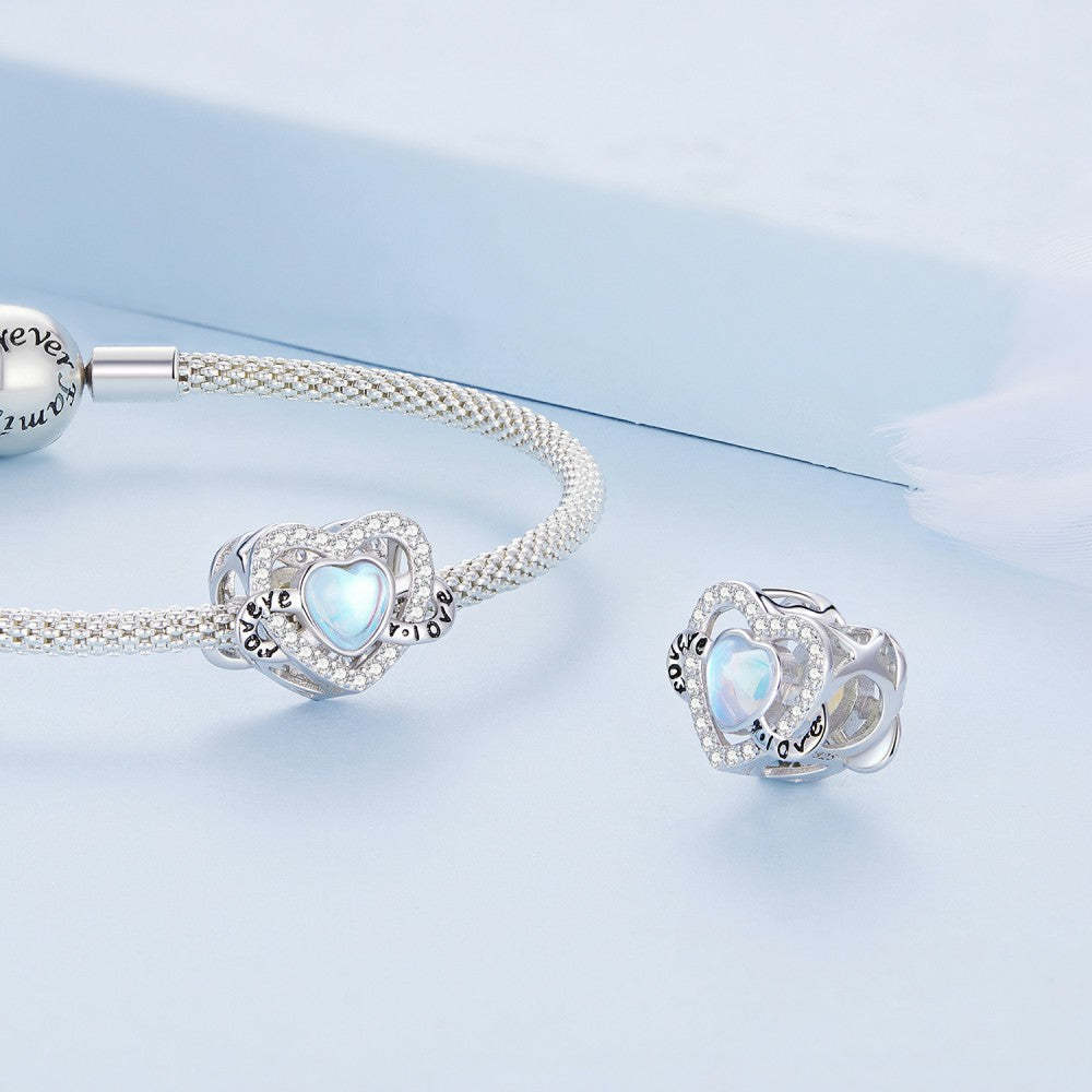 ciondolo cuore infinito amore per sempre argento sterling 925 xs2105