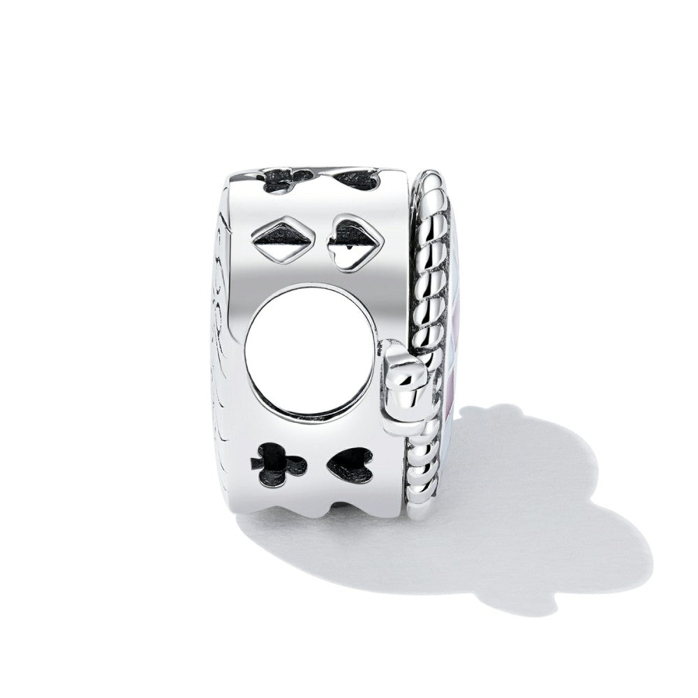 love clock charm 925 sterling silver xs2235