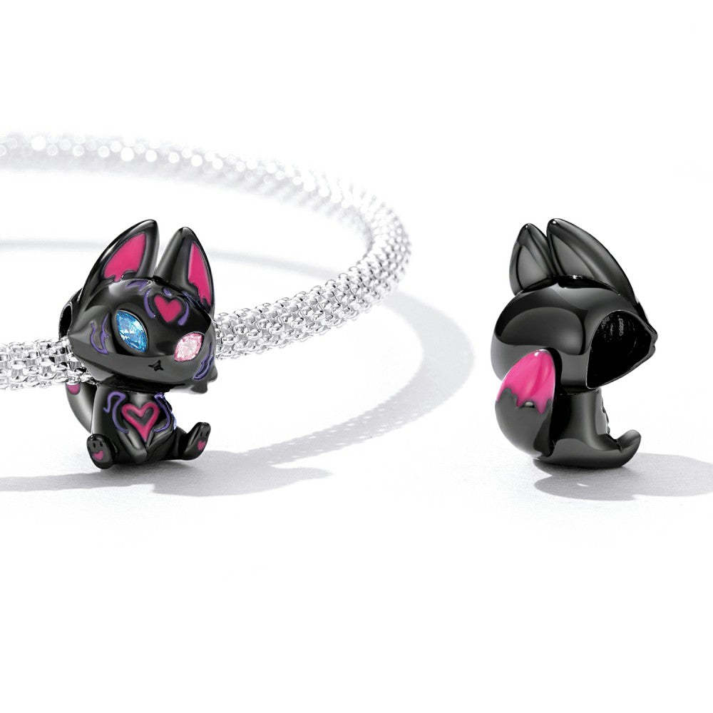 ciondolo elfo volpe in argento sterling 925 xs2243