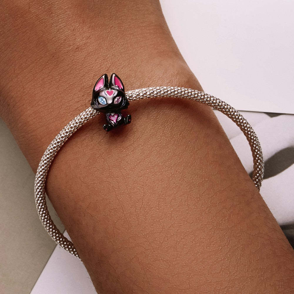 ciondolo elfo volpe in argento sterling 925 xs2243