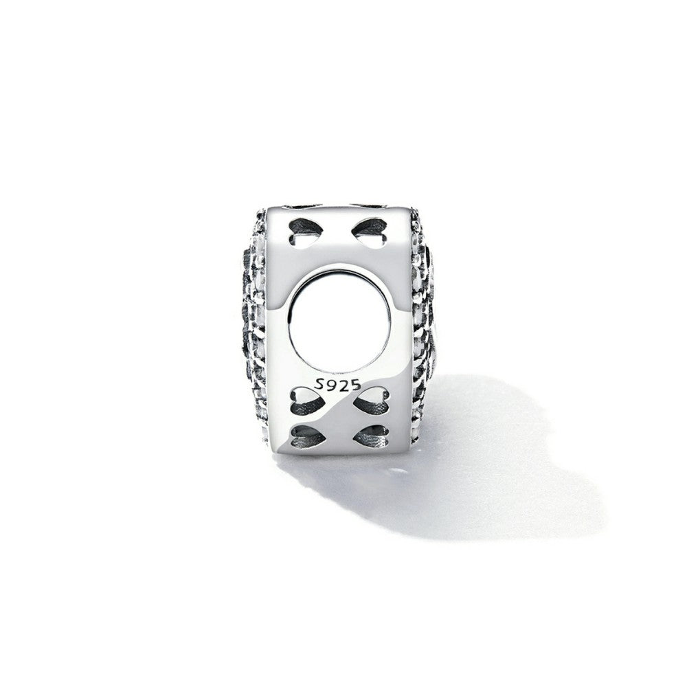 strap heart charm 925 sterling silver happy valentines day xs2244