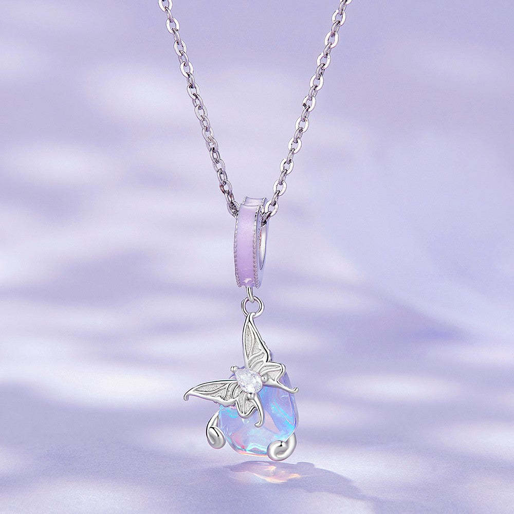 ciondolo pendente farfalla in argento sterling 925 yb2285