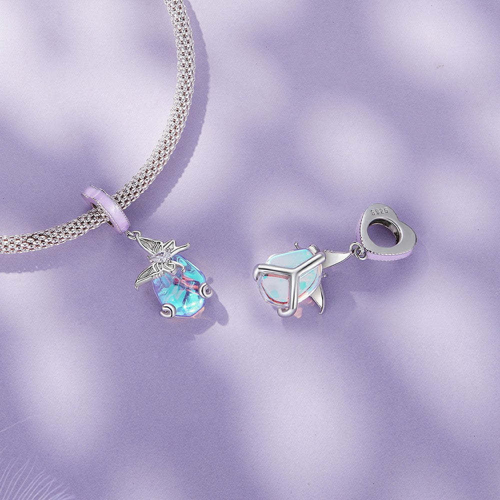 ciondolo pendente farfalla in argento sterling 925 yb2285