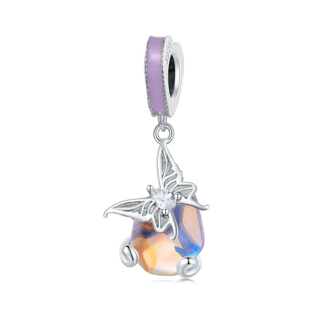 ciondolo pendente farfalla in argento sterling 925 yb2285