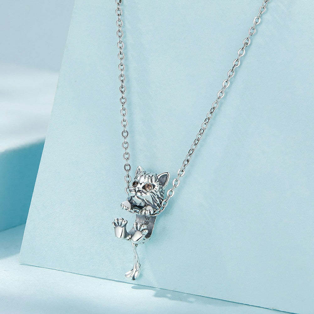 Ciondolo pendente Bobcat in argento sterling 925 yb2301