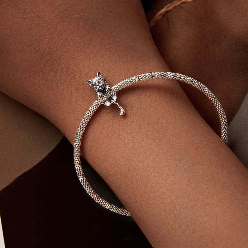 Ciondolo pendente Bobcat in argento sterling 925 yb2301