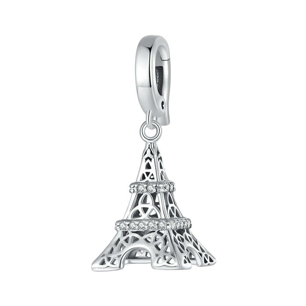 Ciondolo pendente con fibbia di apertura e chiusura Phil Tower in argento sterling 925 yb2322