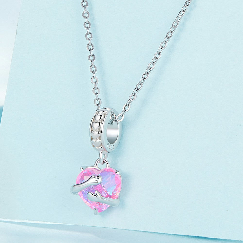 embrace dangle charm 925 sterling silver happy valentines day yb2328