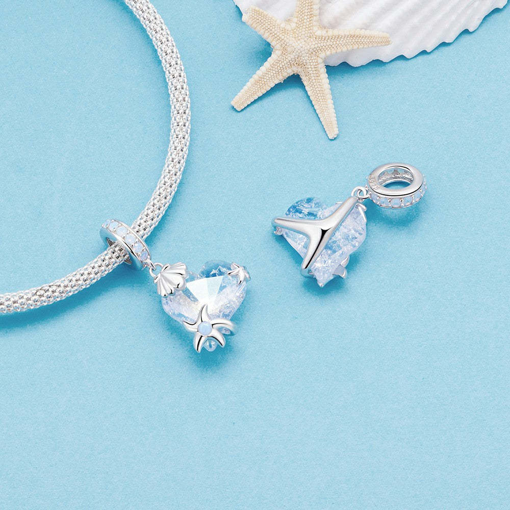 ciondolo pendente il mondo sottomarino in argento sterling 925 yb2340