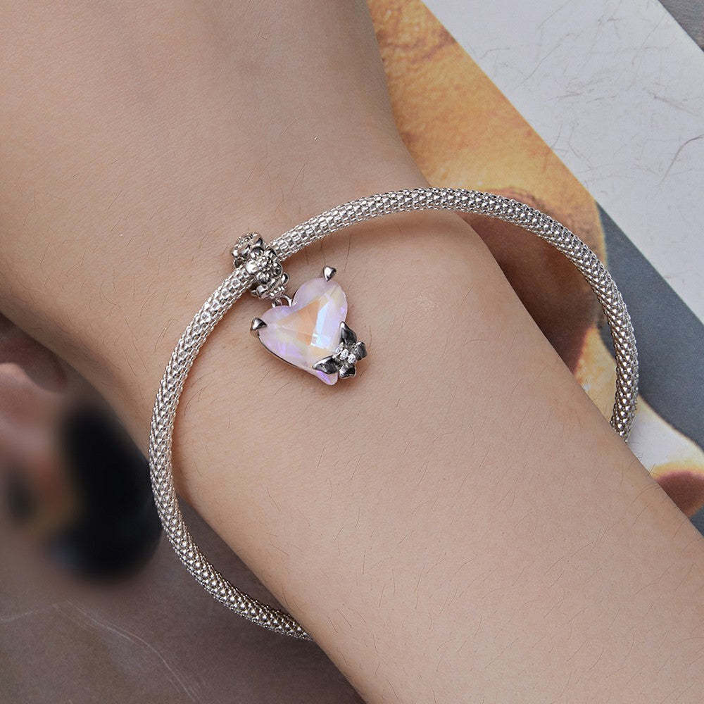 ciondolo pendente farfalla moka in argento sterling 925 yb2363