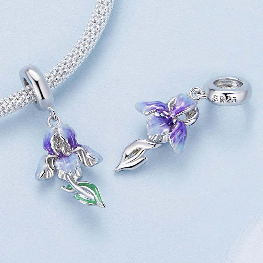 Ciondolo pendente iris in argento sterling 925 yb2366