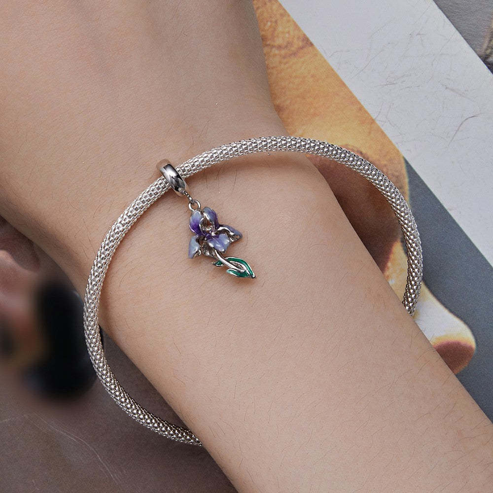 Ciondolo pendente iris in argento sterling 925 yb2366