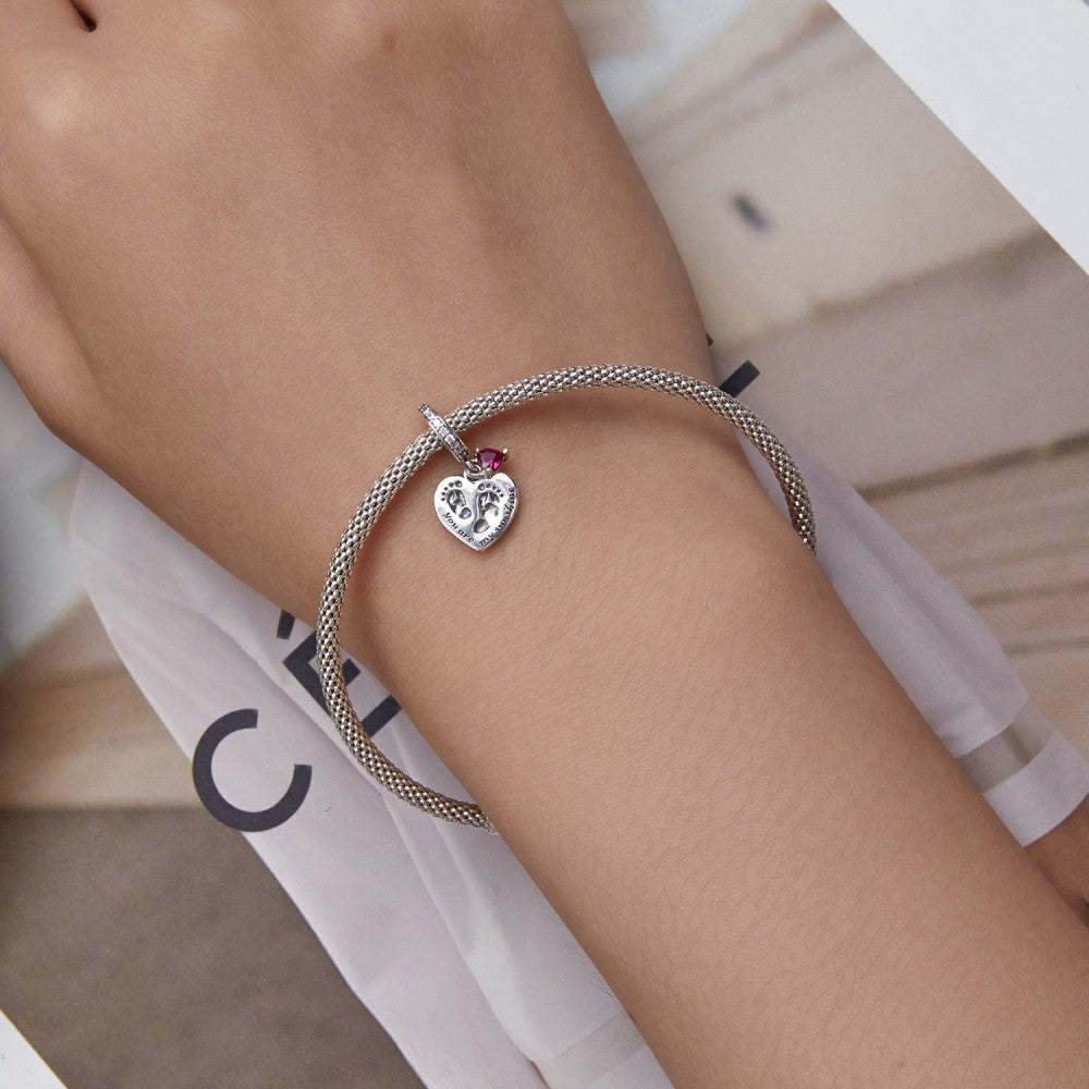 Tu sei il mio ciondolo pendente con l'impronta del sole del bambino in argento sterling 925 yb2423