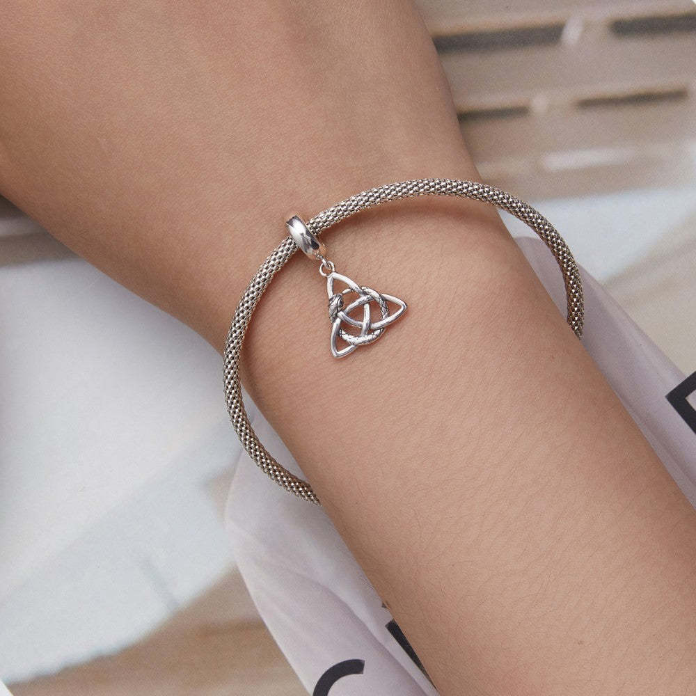 ciondolo pendente simbolo celtico in argento sterling 925 yb2443
