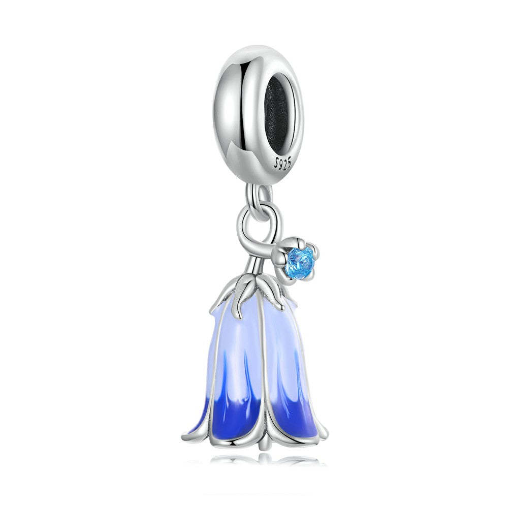 ciondolo pendente campanula in argento sterling 925 yb2451