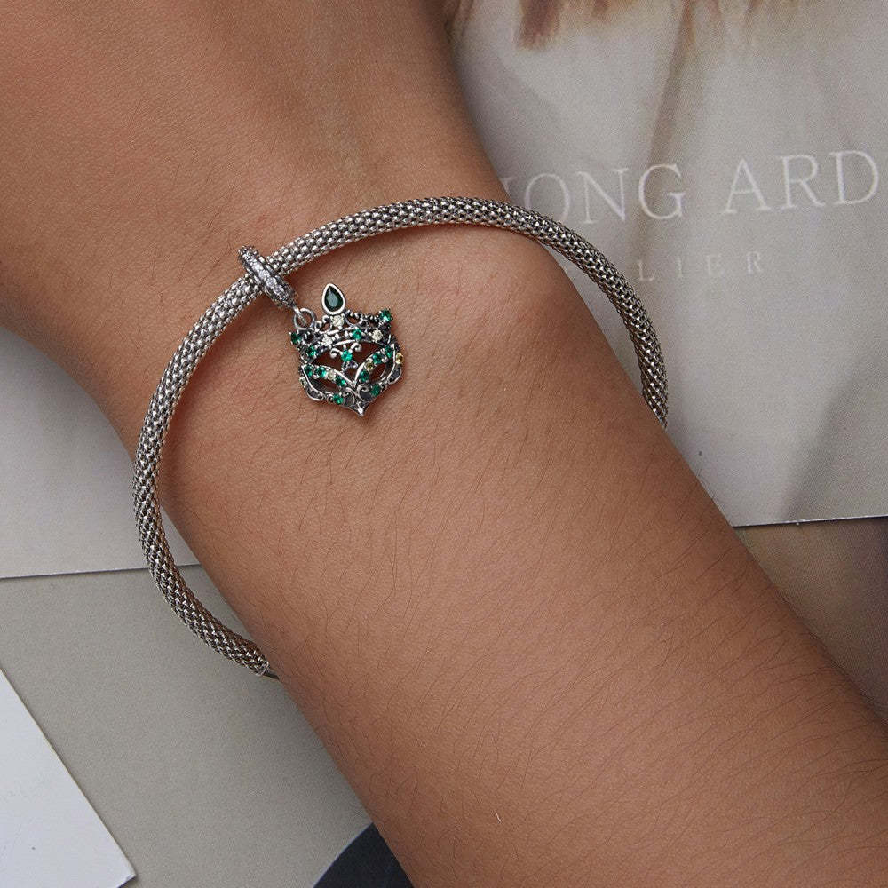Ciondolo pendente maschera da ballo in argento sterling 925 yb2475