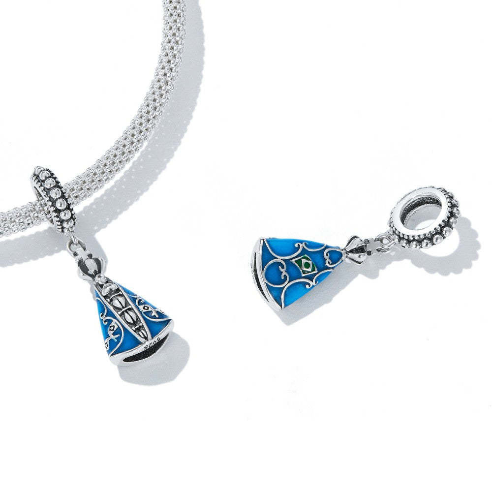 ciondolo pendente nostra signora dell'aparecida in argento sterling 925 yb2526