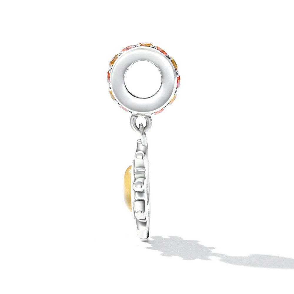 ciondolo pendente piccolo sole in argento sterling 925 yb2533