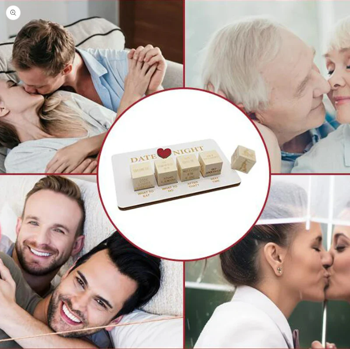 Dadi In Legno Per Data E Notte Gioco Di Dadi Per Coppie Impertinenti Per Lui Kit Di Dadi Per Coppie Portatili Divertenti Per Adulti Donne Uomini Marito Fidanzata Fidanzato San Valentino Sposa Matrimonio Addio Al Nubilato - soufeelit
