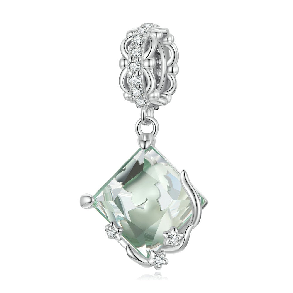 the wizard of oz flower dangle charm 925 sterling silver yb2449