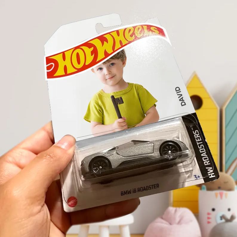 Giocattolo Per Auto Personalizzato - Love Wheels Il Regalo Perfetto Per I Giocattoli Del Modello Di Auto Per Bambini Con Foto - soufeelit
