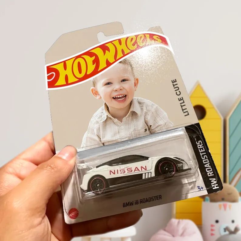 Giocattolo Per Auto Personalizzato - Love Wheels Il Regalo Perfetto Per I Giocattoli Del Modello Di Auto Per Bambini Con Foto - soufeelit