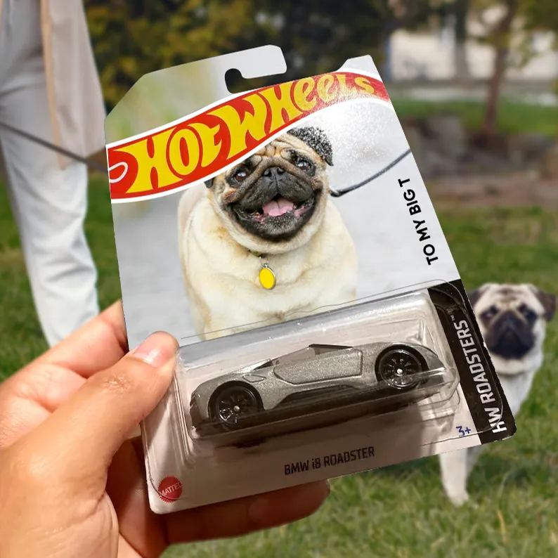 Auto Giocattolo Da Sogno Personalizzata. Regali Perfetti Per Gli Amanti Degli Animali Domestici Zoom Nel Gioco Degli Animali Domestici Con L'auto Giocattolo - soufeelit