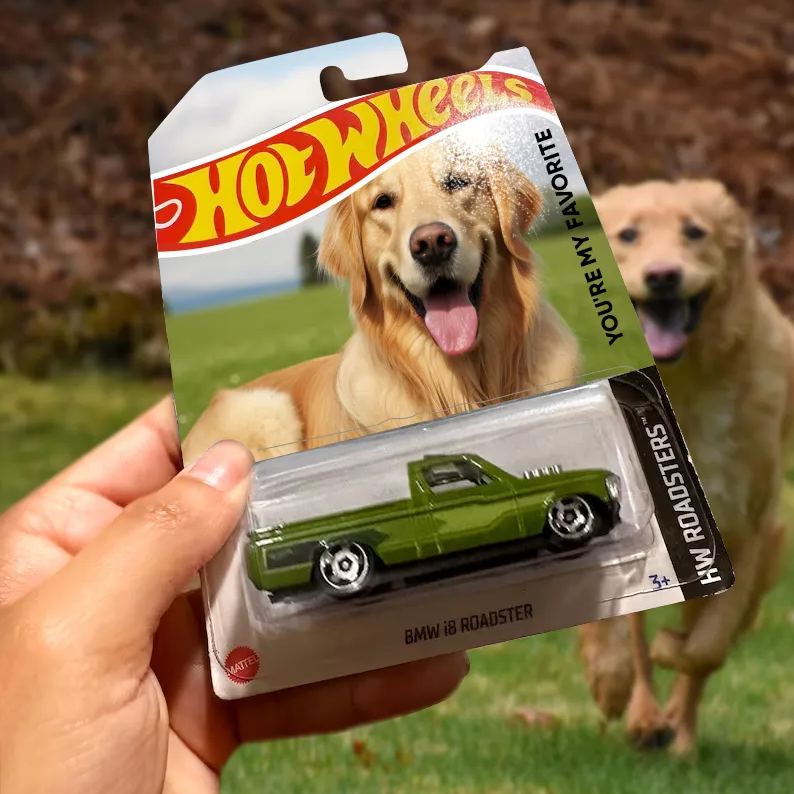 Auto Giocattolo Da Sogno Personalizzata. Regali Perfetti Per Gli Amanti Degli Animali Domestici Zoom Nel Gioco Degli Animali Domestici Con L'auto Giocattolo - soufeelit