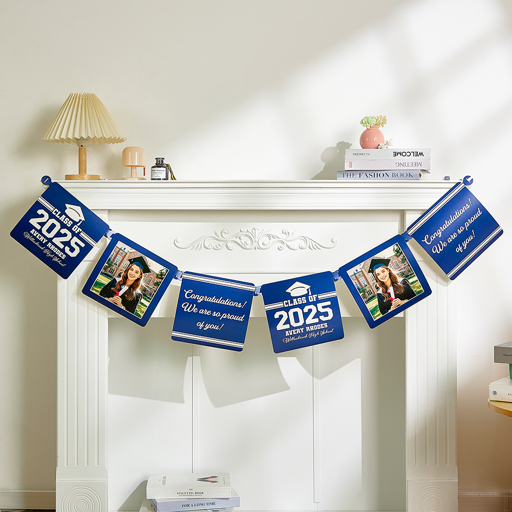 Idee Regalo Di Laurea Per Gli Amici Con Striscioni Fotografici Personalizzati In Carta Per La Laurea - soufeelit
