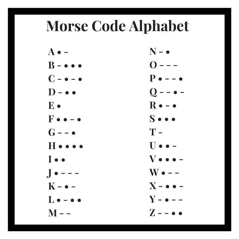 Collana Con Codice Morse Collana Personalizzata Regalo Con Messaggio Segreto Personalizzato - soufeelit