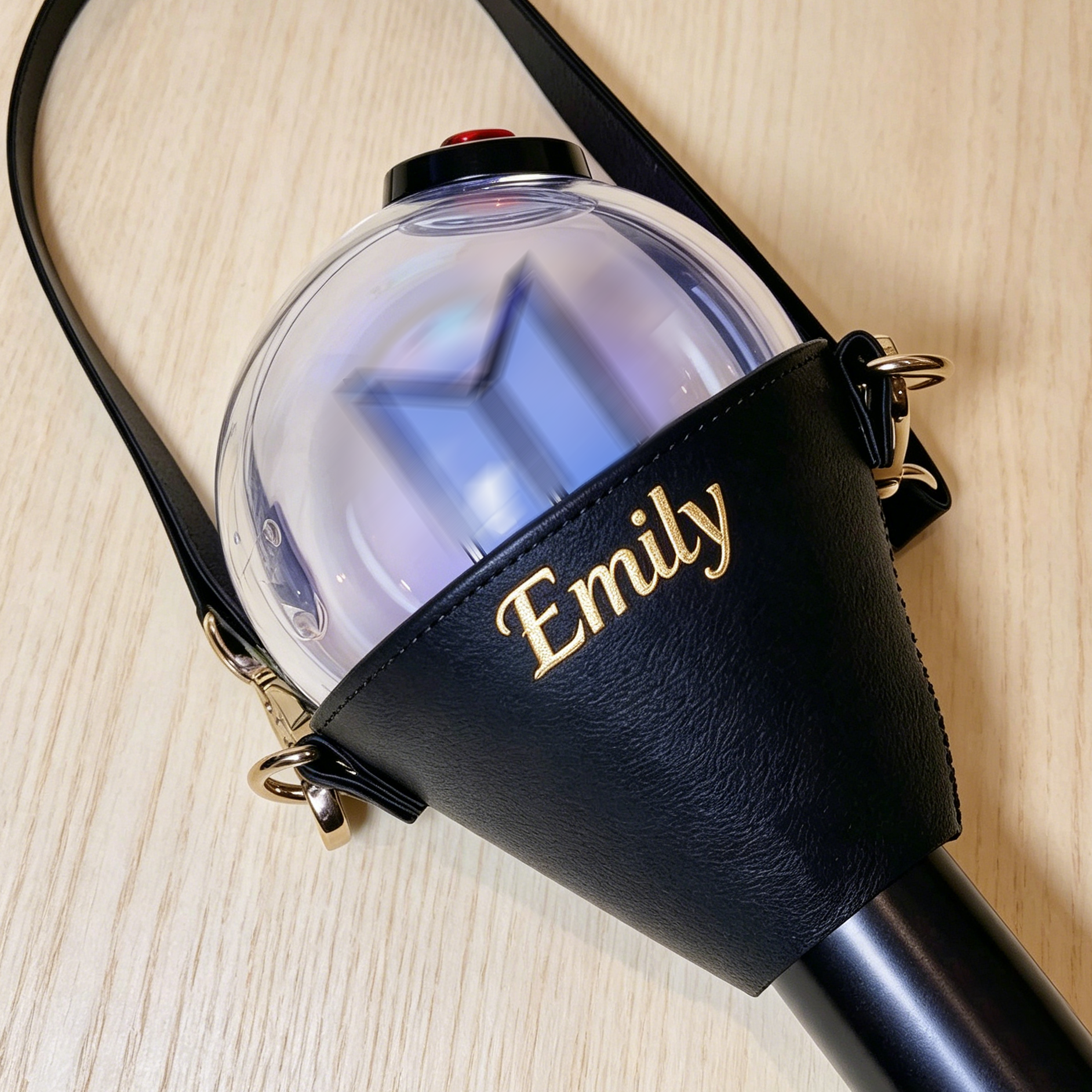 Alça Personalizada Para Bastão De Luz Com Texto, Cordão Transversal Ajustável Para Bastão De Luz De Shows, Alça De Ombro Anti-perda