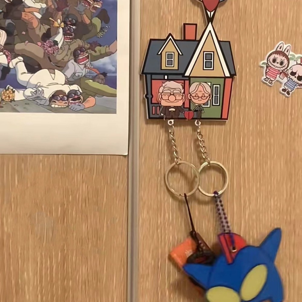 Porta-chaves Rack De Chaves Filme Inspirado Chaveiros Relacionados Balão Colorido Casa Decoração De Parede Bonito Casal Chaves Presente De Casa - soufeelbr
