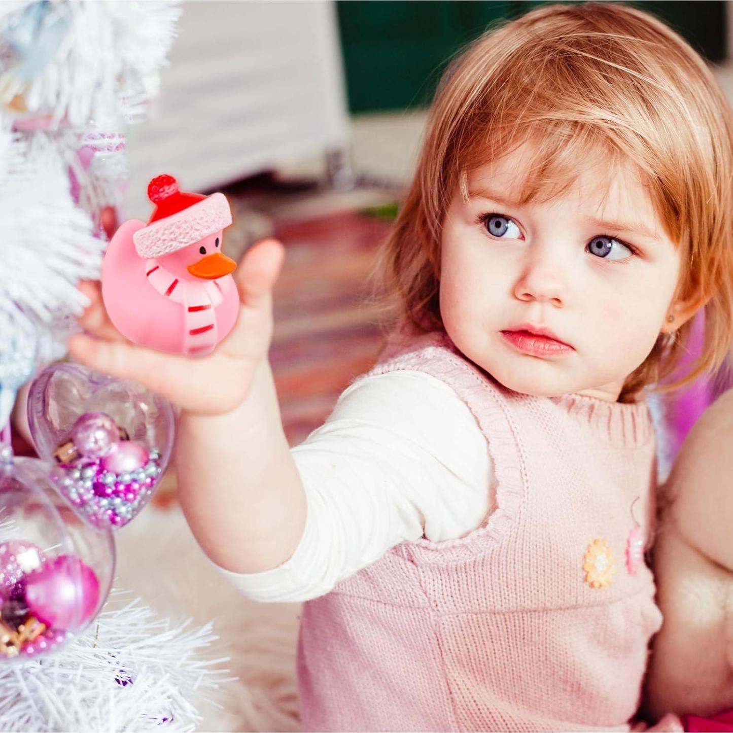 Calendário Do Advento 2024 Patos De Natal - 24 Peças Calendário Do Advento De Borracha De Pato 24 Dias De Brinquedos De Contagem Regressiva De Natal - soufeelbr