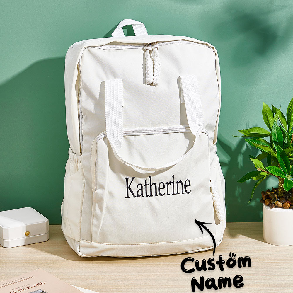 Mochila Personalizada Com Bordado De Nome Mochila Personalizada Bolsas De Viagem Presente Para Amigos - soufeelbr