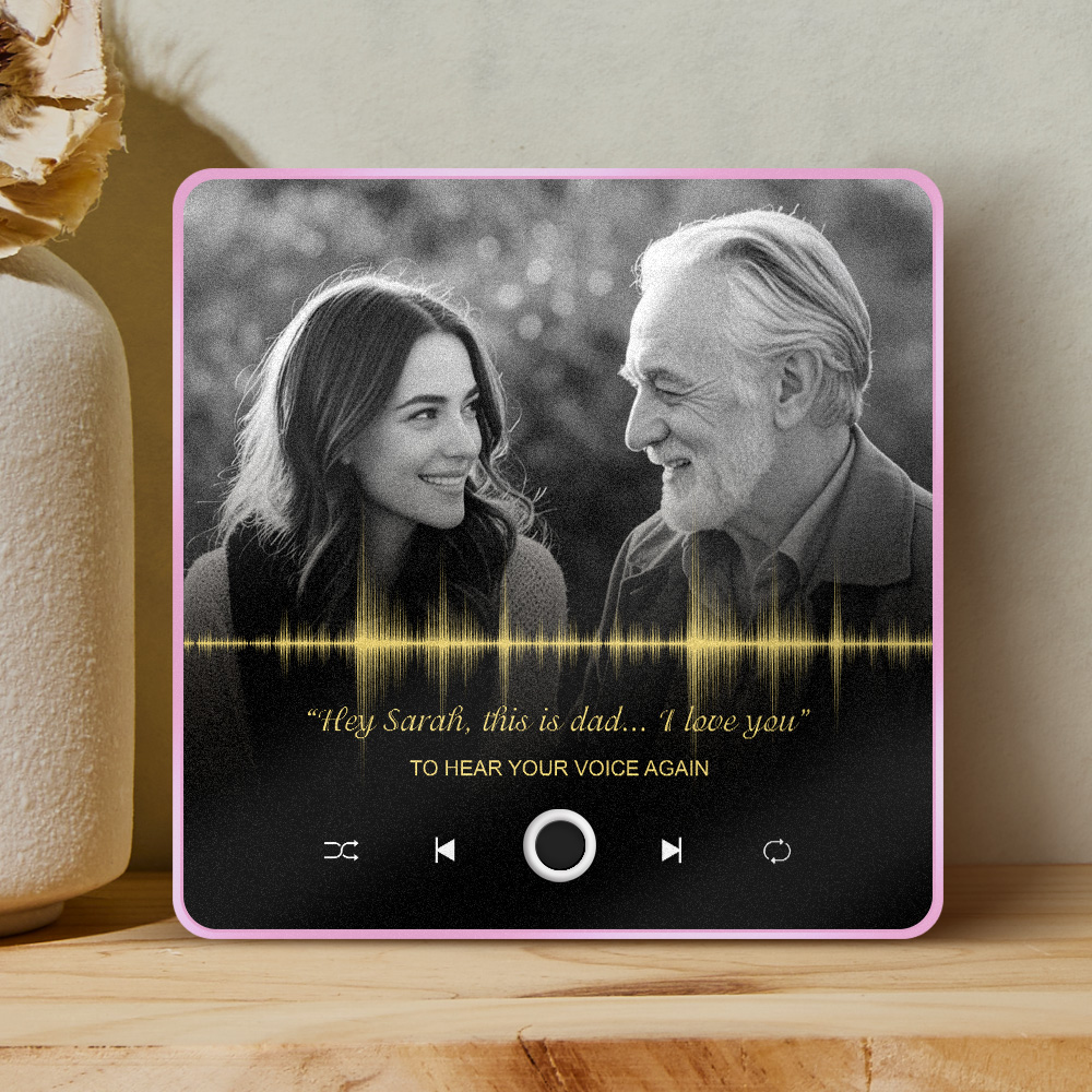 Ímã De Geladeira Com Gravação Personalizada, Grave As Vozes E O Riso Dos Entes Queridos, Presente Memorial, Ouça Sua Voz Novamente - soufeelbr